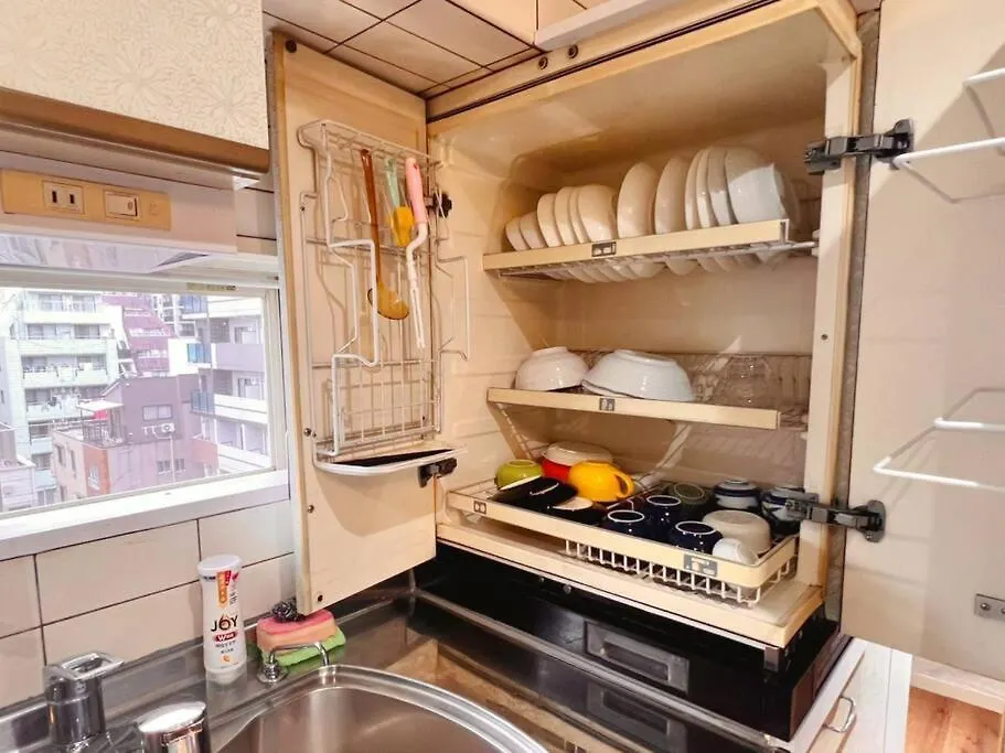 Apartament 6楼整租 秒杀价 大面积 可容纳8人 步行秋叶原 上野 机场直达京成上野 直达浅草 银座 新宿 Tokio 0*,